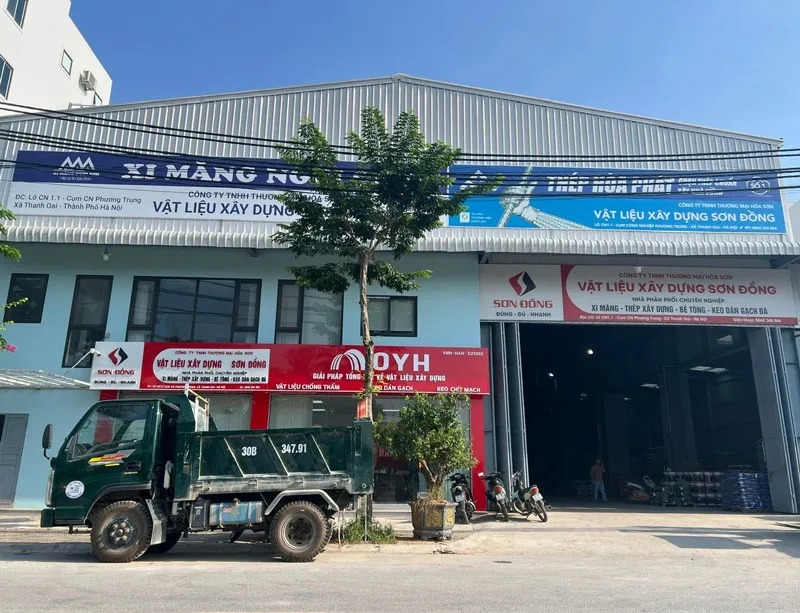 Nhà phân phối vật liệu xây dựng